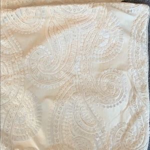 4 BeautifulCream Paisley Toss Pillows 18 x 18